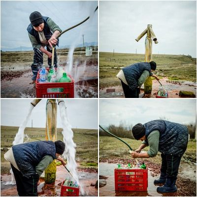 A gyergyóremetei borvízforrás