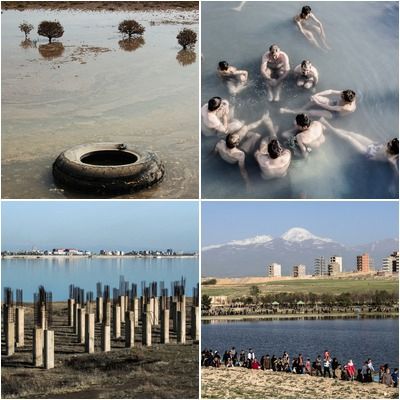 Shourabil, the salty lake , A lake , A lake seekin