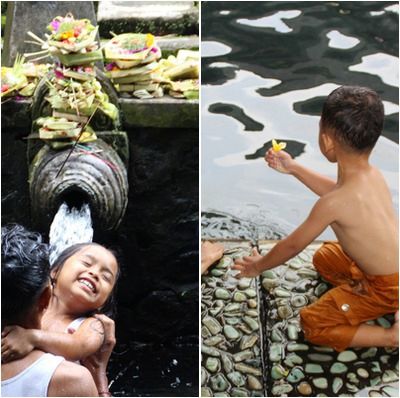 Tirta Empul templom, Bali (2015)